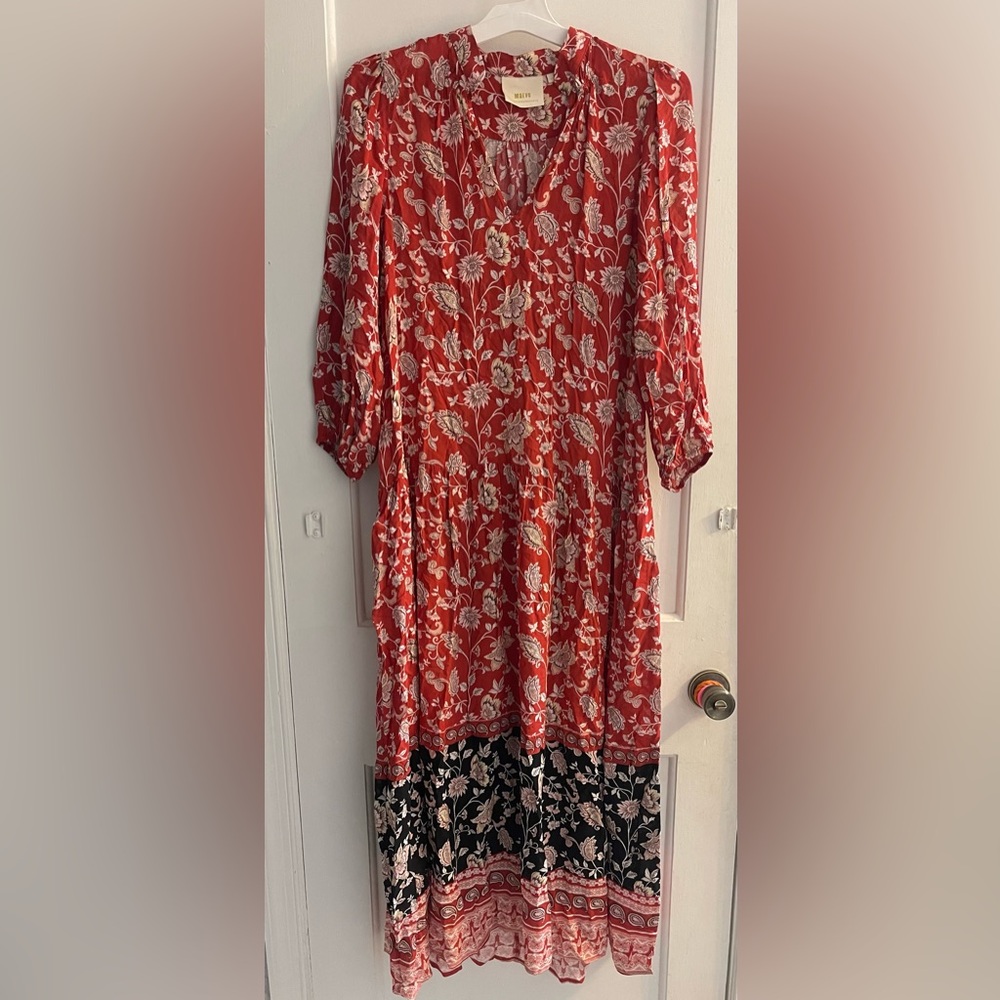 Anthropologie Maeve Melina Maxi Dress Size XS - Picture 1 of 3